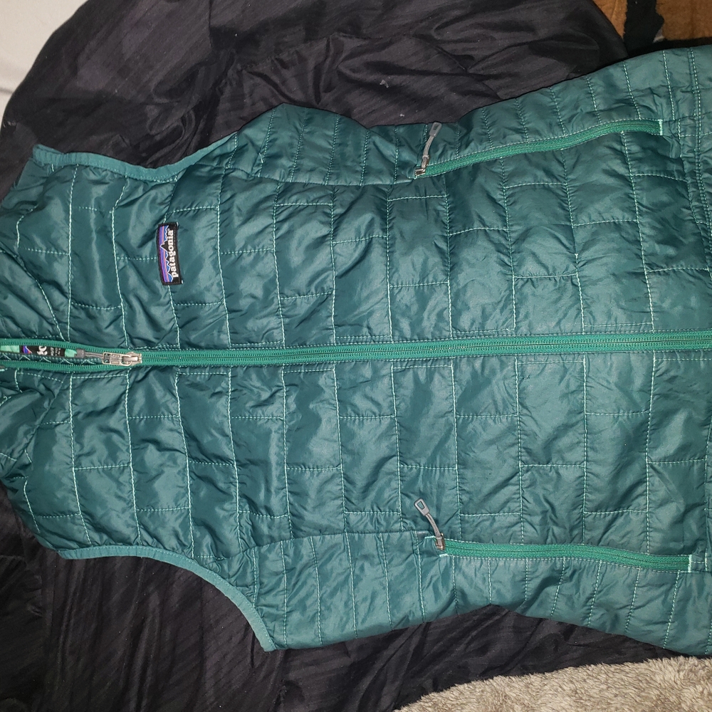 Patagonia Green Quilted Vest